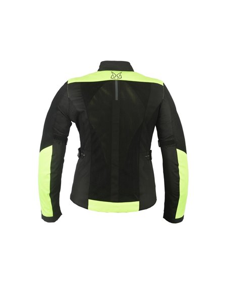 Cazadora verano Motard fluor