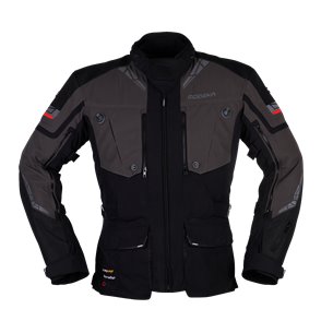 Chaqueta Panamericana II negro gris oscuro