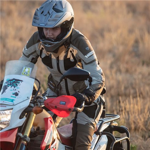 Chaqueta 3 en 1 Modeka Panamericana II Lady caqui