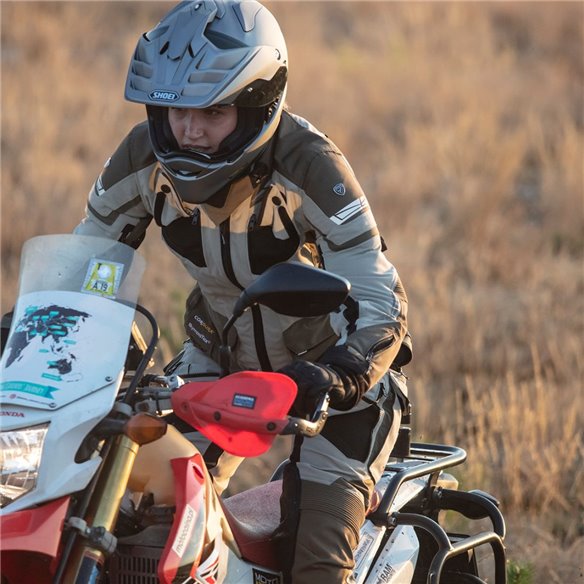 Chaqueta 3 en 1 Modeka Panamericana II Lady caqui