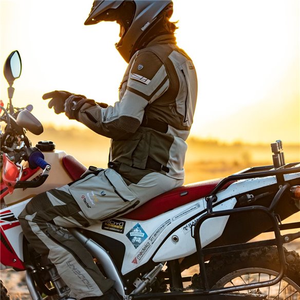 Chaqueta 3 en 1 Modeka Panamericana II Lady caqui