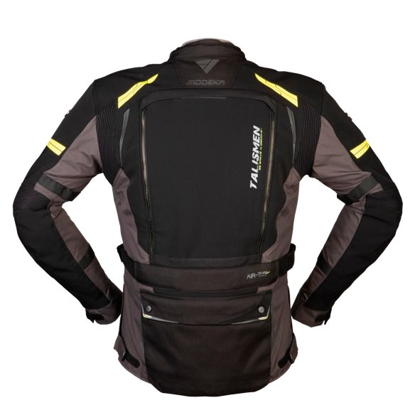 Chaqueta Modeka Talismen negro fluor