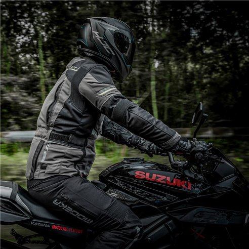 Chaqueta 2 en 1 Modeka Taran gris