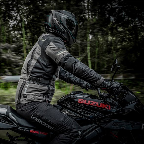 Chaqueta 2 en 1 Modeka Taran gris