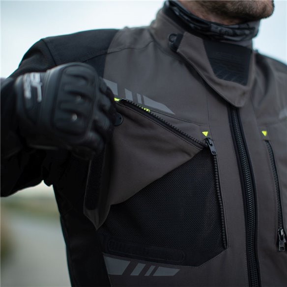 Chaqueta 2 en 1 Modeka Taran gris