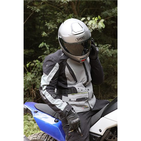 Chaqueta 2 en 1 Modeka Viper LT gris negro