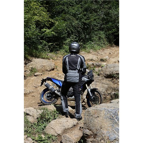 Pantalon 3 en 1 Modeka AFT Air gris negro