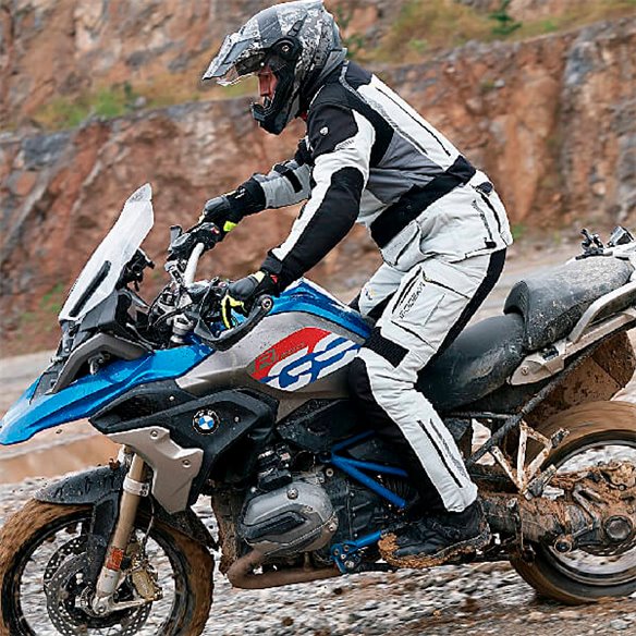 Pantalon 3 en 1 Modeka Tacoma III gris claro