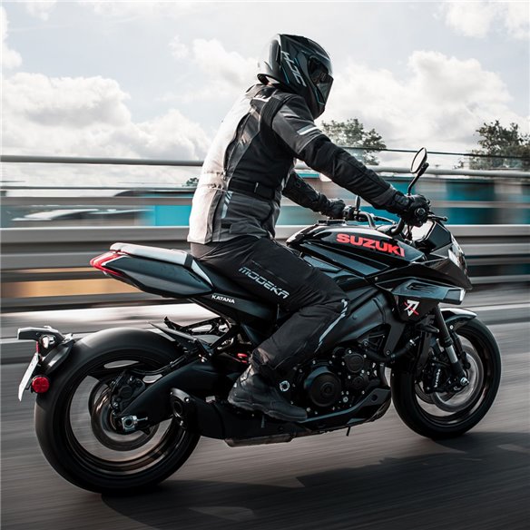 Pantalon 2 en 1 Modeka Taran negro