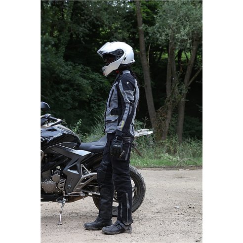 Pantalon 2 en 1 Modeka Viper LT Lady negro