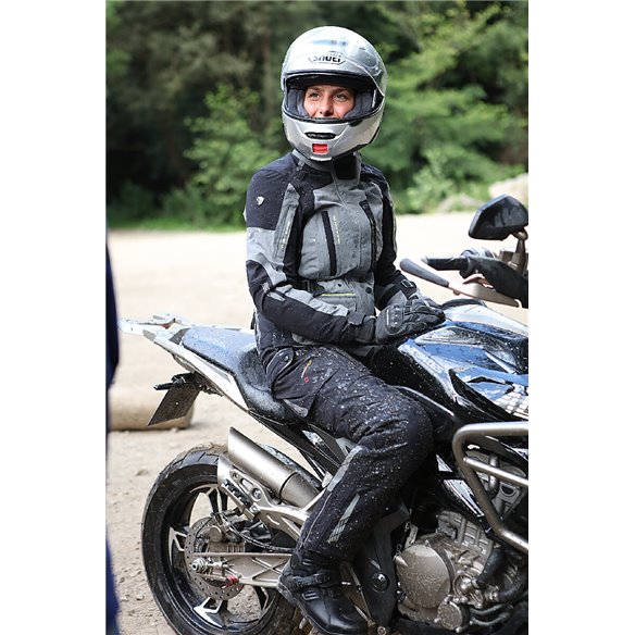 Pantalon 2 en 1 Modeka Viper LT Lady negro