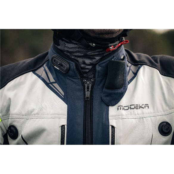 Chaqueta 3 en 1 Modeka Panamericana II azul gris claro (Nuevo color)