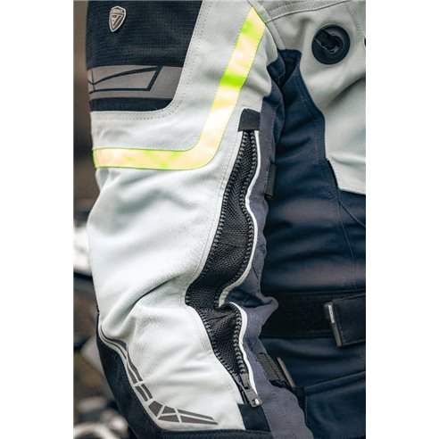 Chaqueta 3 en 1 Modeka Panamericana II azul gris claro (Nuevo color)