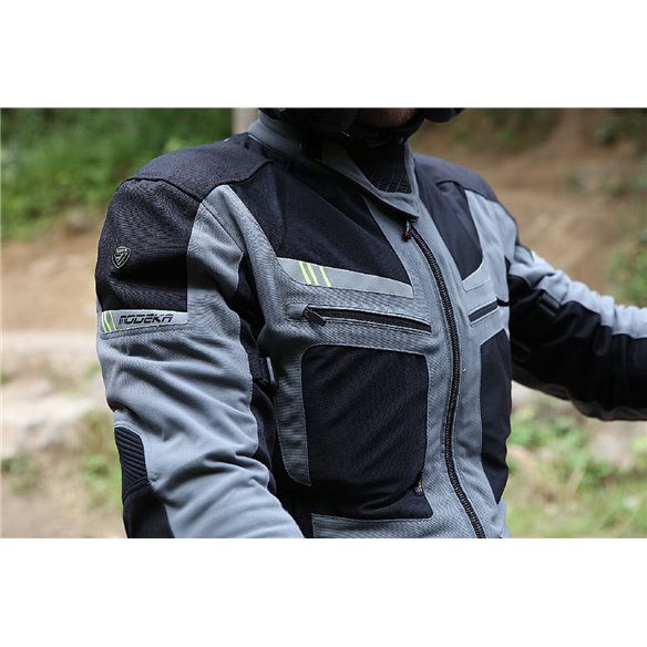 Chaqueta 3 en 1 Modeka AFT Air gris