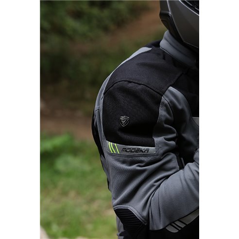 Chaqueta 3 en 1 Modeka AFT Air gris