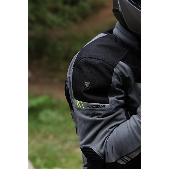 Chaqueta 3 en 1 Modeka AFT Air gris