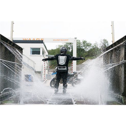 Chaqueta 2 en 1 Modeka Viper LT negro gris claro