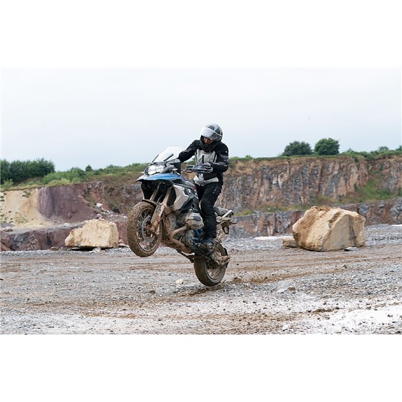 Chaqueta 2 en 1 Modeka Viper LT negro gris claro