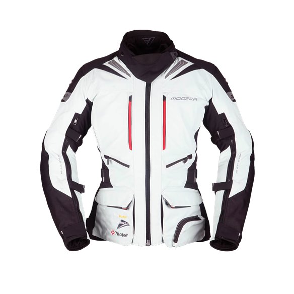 Chaqueta Modeka Panamericana Lady gris claro/negro