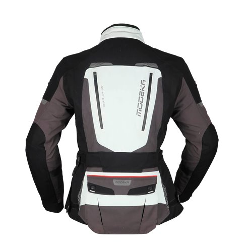 Chaqueta Modeka Viper LT Lady gris claro