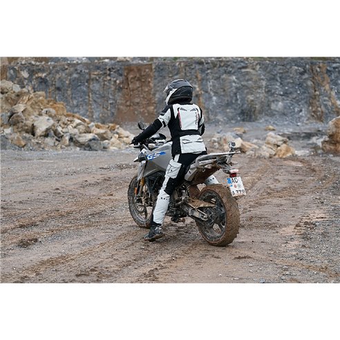 Pantalon 3 en 1 Modeka Panamericana Lady gris claro