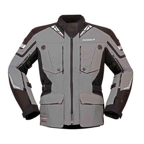 Chaqueta Modeka Panamericana II gris negro