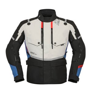 Chaqueta Trohn gris claro azul