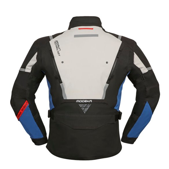 Chaqueta Trohn gris claro azul