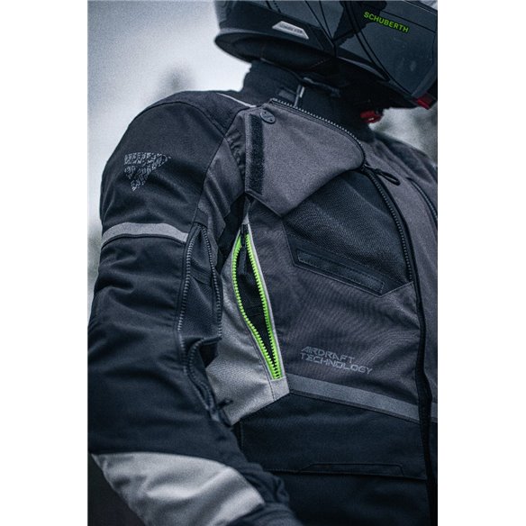 Chaqueta 2 en 1 Modeka Trohn gris claro (Novedad 2023)