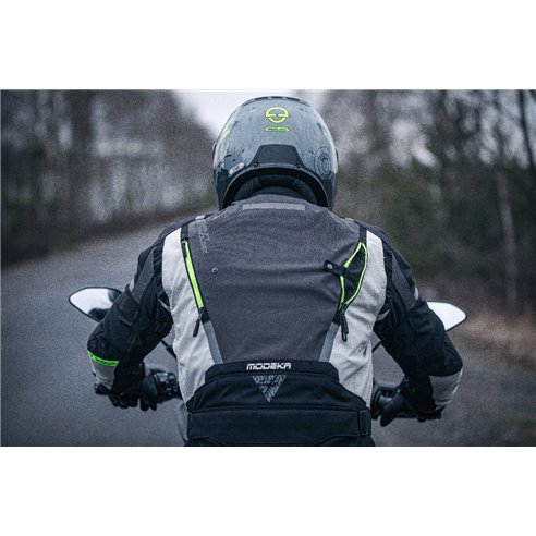 Chaqueta 2 en 1 Modeka Trohn gris claro (Novedad 2023)