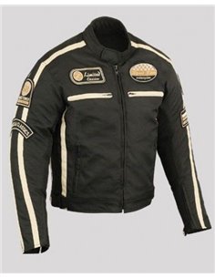 Cazadora niño piel Nemo negro.