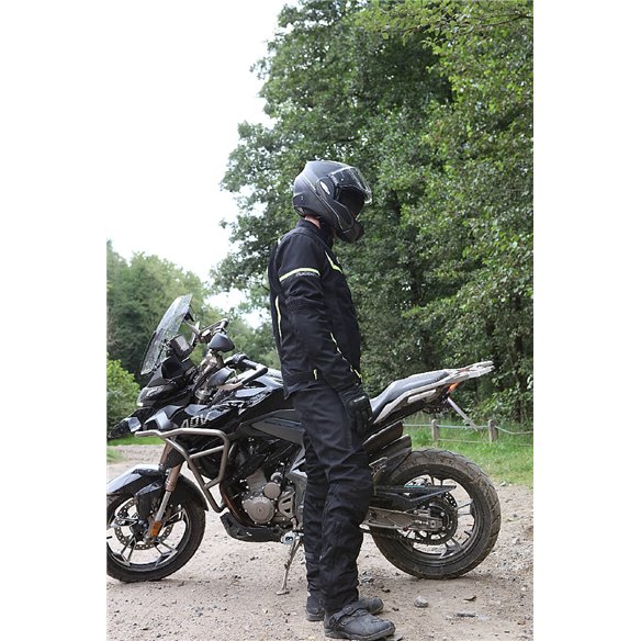 Chaqueta 2 en 1 Modeka Yannik Air negro