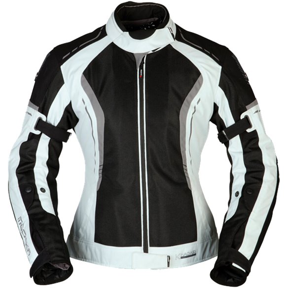 Chaqueta Modeka Khao Air Lady negro/gris claro