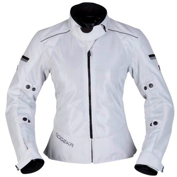 Chaqueta Modeka Veo Air Lady gris claro
