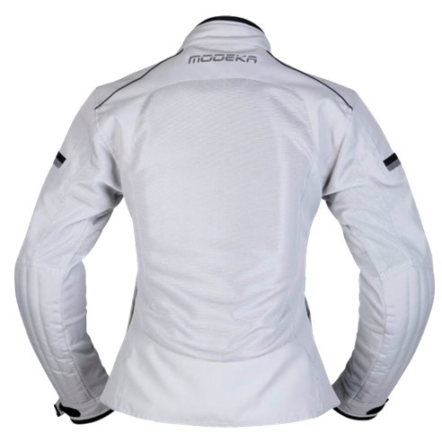 Chaqueta Modeka Veo Air Lady gris claro
