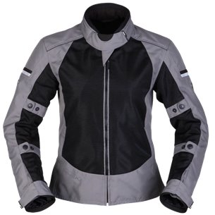 Chaqueta Modeka Veo Air Lady negro/gris