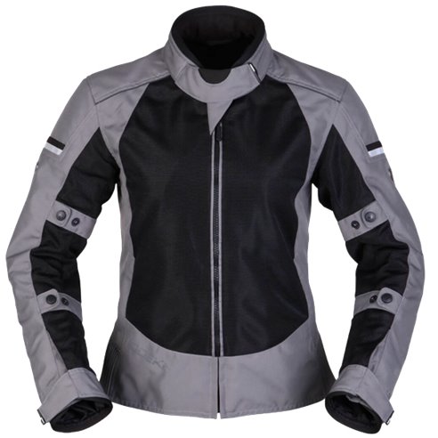 Chaqueta Modeka Veo Air Lady negro/gris