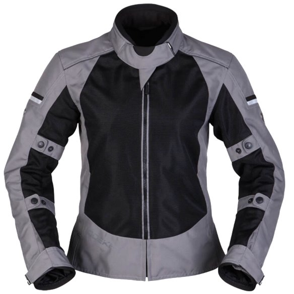 Chaqueta Modeka Veo Air Lady negro/gris