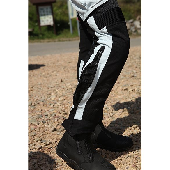 Pantalon Modeka Khao Air Lady negro/gris claro