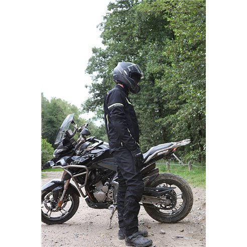 Chaqueta 2 en 1 Modeka Yannik Air negro/amarillo