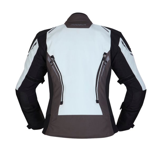 Chaqueta Modeka Takuya Lady gris claro/gris