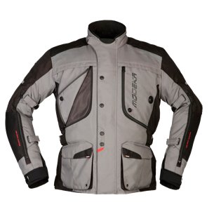 Chaqueta Modeka Aeris negro/gris oscuro