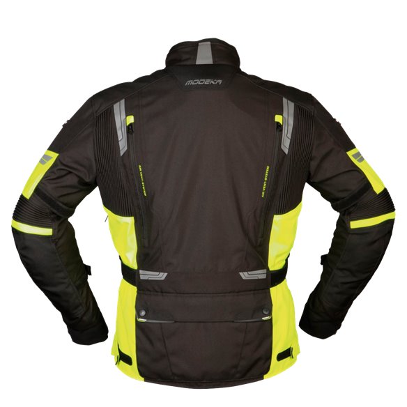 Chaqueta Modeka Aeris negro/amarillo