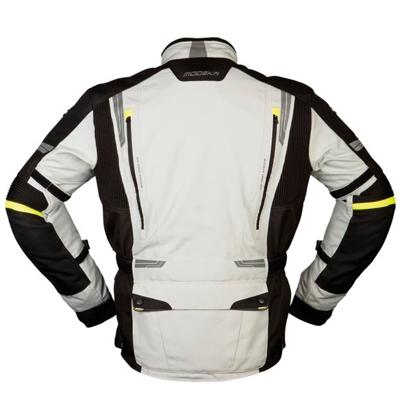 Chaqueta Modeka Aeris gris claro/negro