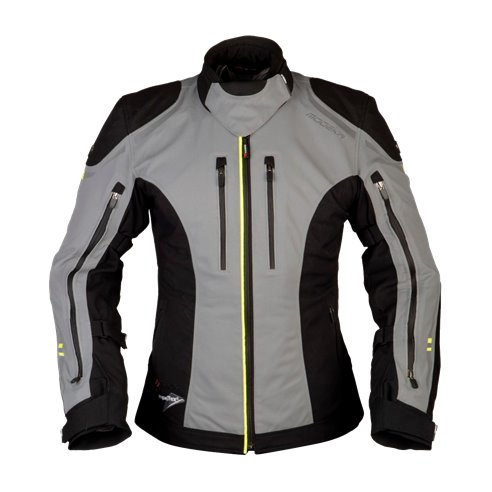 Chaqueta Modeka Takuya Lady gris/negro