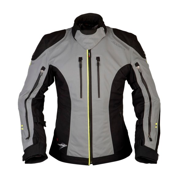 Chaqueta Modeka Takuya Lady gris/negro