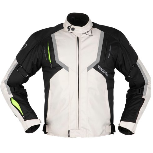 Chaqueta Modeka Eloy gris claro/negro