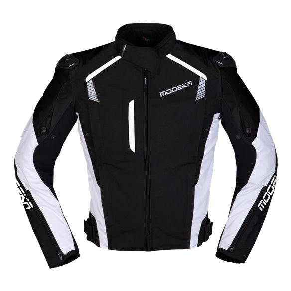 Chaqueta Modeka Lineos negro/blanco
