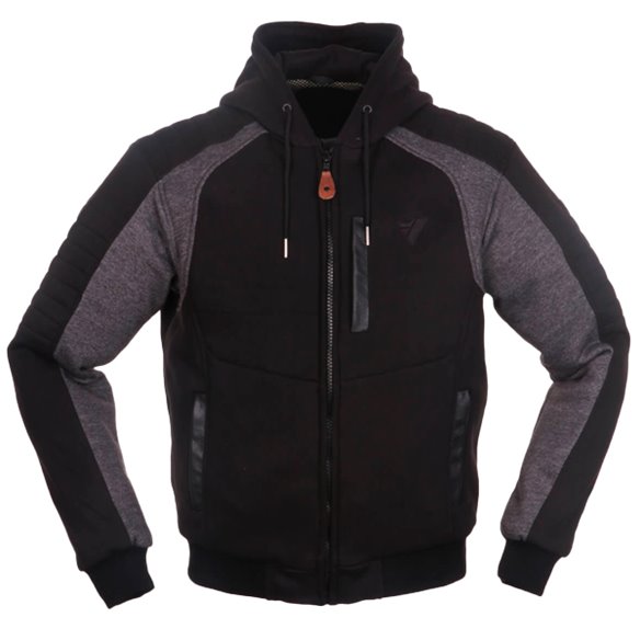 Chaqueta Modeka Hootch negro/gris