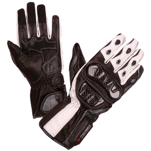 Guante Modeka Sportie negro/blanco